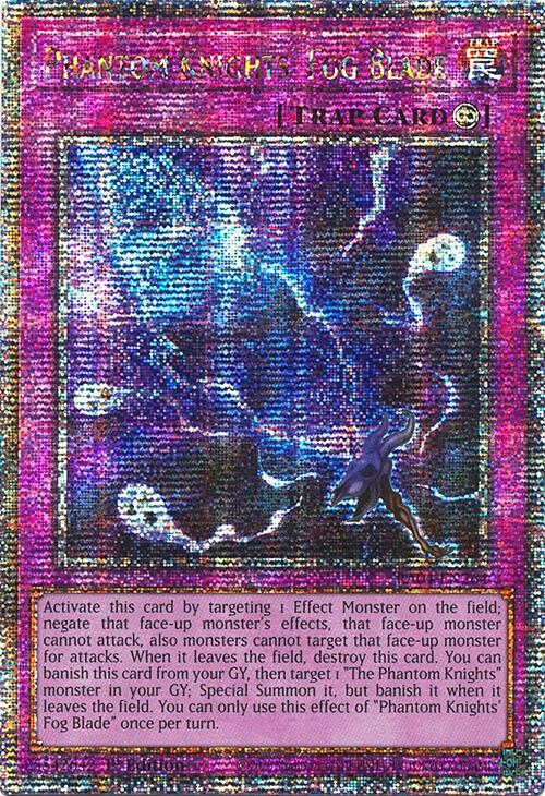 Phantom Knights' Fog Blade [RA04-EN264] Quarter Century Secret Rare | GnG Games
