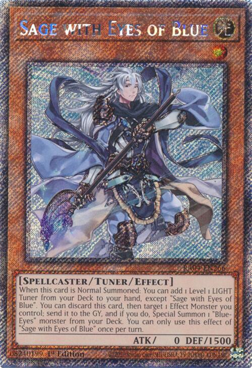 Sage with Eyes of Blue [RA04-EN266] Platinum Secret Rare | GnG Games
