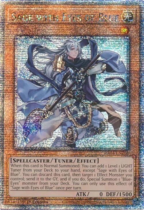 Sage with Eyes of Blue [RA04-EN266] Quarter Century Secret Rare | GnG Games