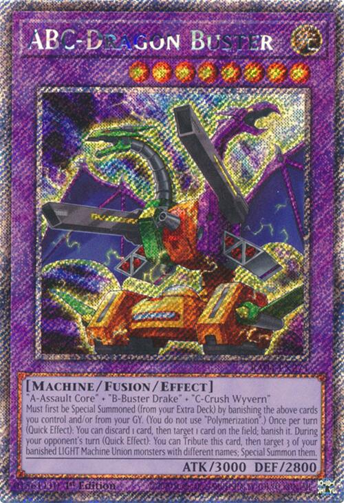 ABC-Dragon Buster [RA04-EN271] Platinum Secret Rare | GnG Games