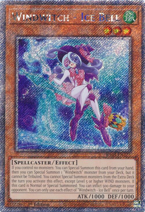 Windwitch - Ice Bell [RA04-EN273] Platinum Secret Rare | GnG Games