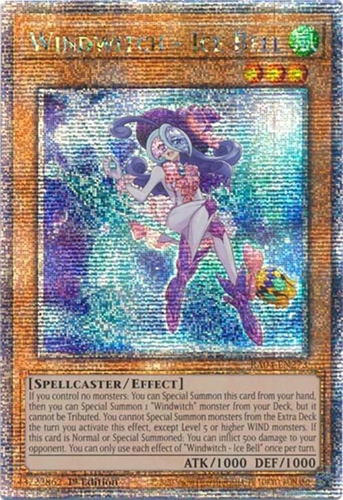 Windwitch - Ice Bell [RA04-EN273] Quarter Century Secret Rare | GnG Games