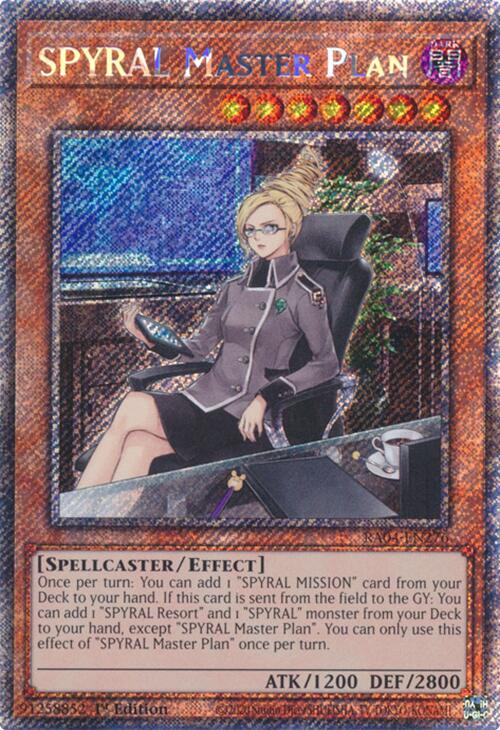 SPYRAL Master Plan [RA04-EN276] Platinum Secret Rare | GnG Games