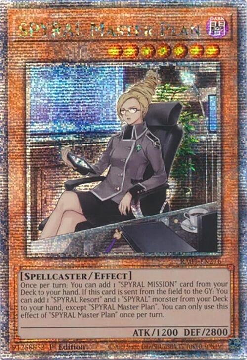 SPYRAL Master Plan [RA04-EN276] Quarter Century Secret Rare | GnG Games