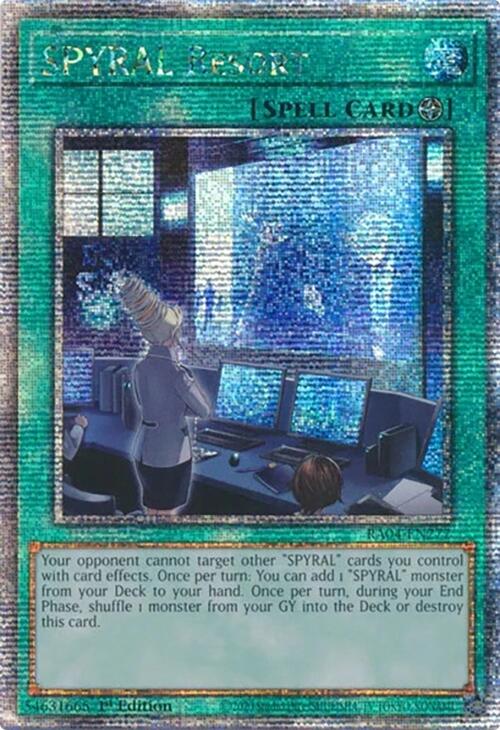 SPYRAL Resort [RA04-EN277] Quarter Century Secret Rare | GnG Games