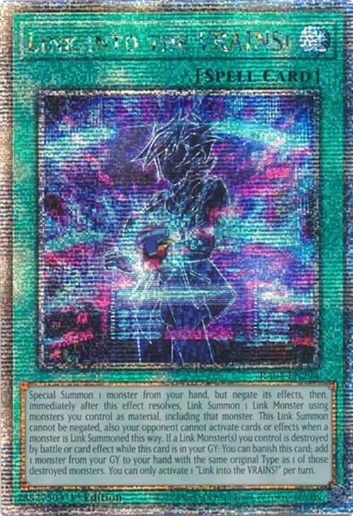 Link into the VRAINS! [RA04-EN294] Quarter Century Secret Rare | GnG Games
