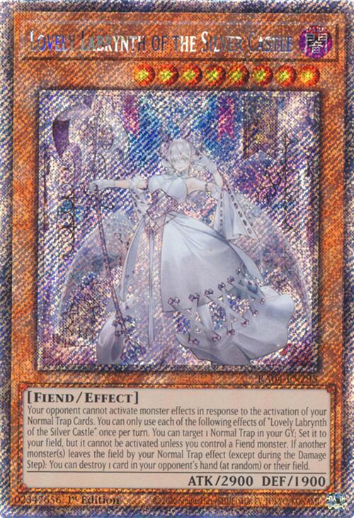 Lovely Labrynth of the Silver Castle [RA04-EN295] Platinum Secret Rare | GnG Games