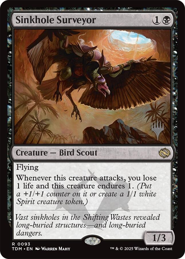 Sinkhole Surveyor [Tarkir: Dragonstorm Promos] | GnG Games