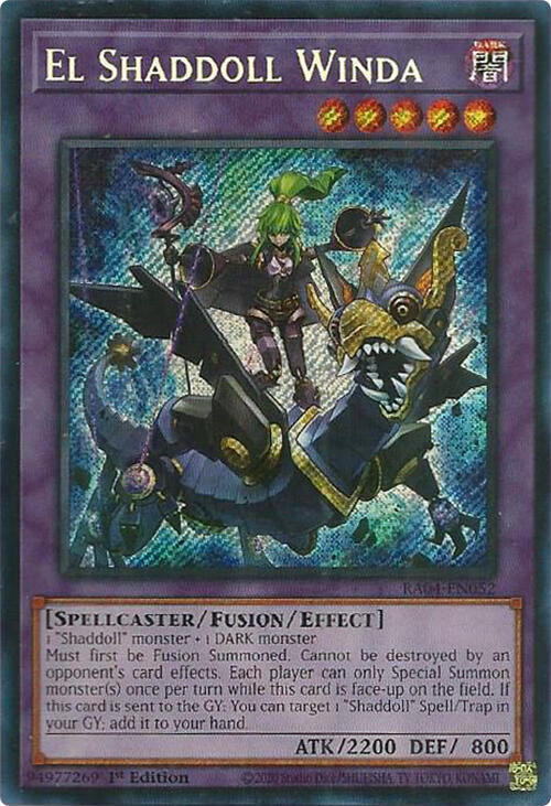 El Shaddoll Winda [RA04-EN052] Secret Rare | GnG Games