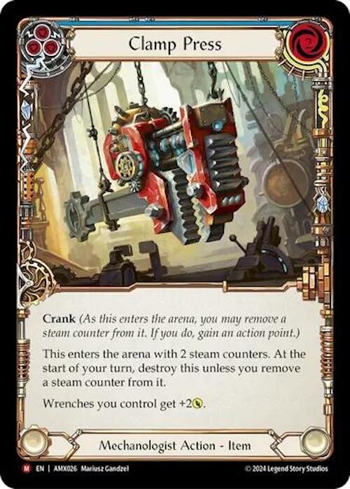 Clamp Press [AMX026] (Armory Deck: Maxx Nitro) | GnG Games