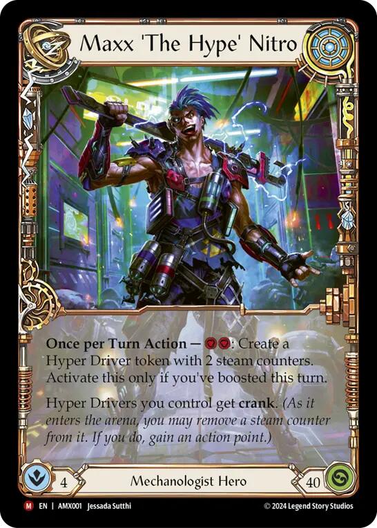 Maxx 'The Hype' Nitro [AMX001] (Armory Deck: Maxx Nitro) | GnG Games