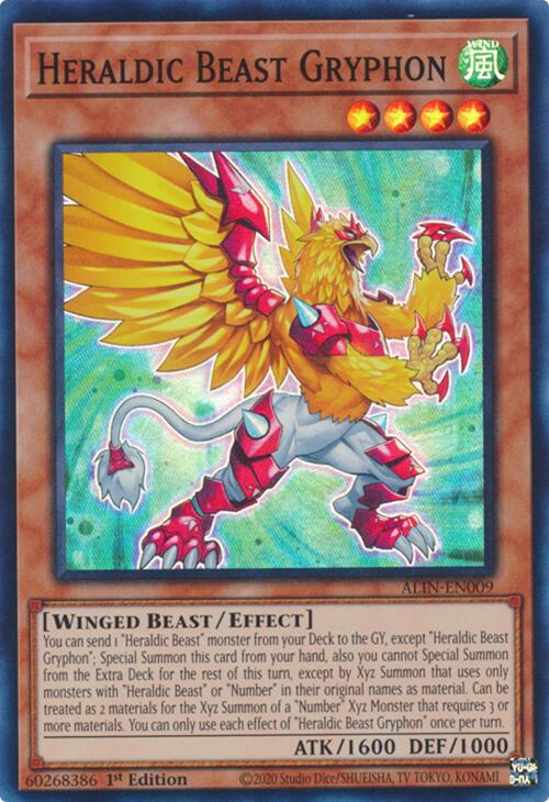 Heraldic Beast Gryphon [ALIN-EN009] Super Rare | GnG Games