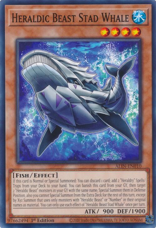 Heraldic Beast Stad Whale [ALIN-EN010] Common | GnG Games