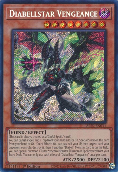 Diabellstar Vengeance [ALIN-EN011] Secret Rare | GnG Games