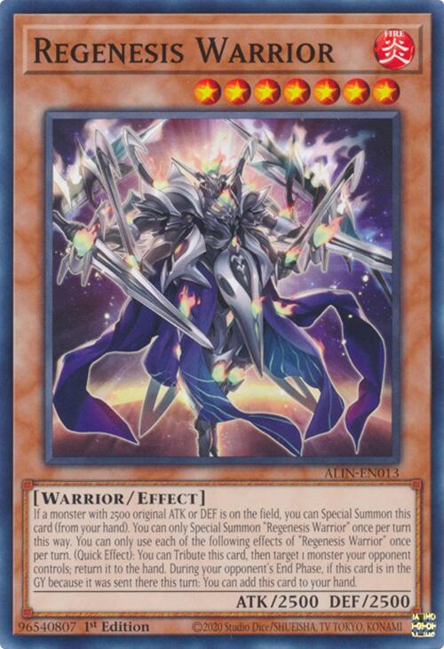 Regenesis Warrior [ALIN-EN013] Common | GnG Games