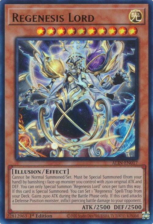 Regenesis Lord [ALIN-EN017] Ultra Rare | GnG Games