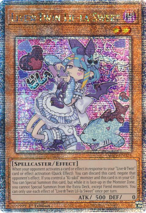 Live Twin Lil-la Sweet [ALIN-EN028] Quarter Century Secret Rare | GnG Games