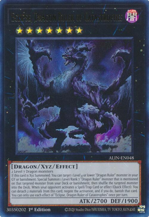 Eclipse, Dragon Ruler of Catastrophes [ALIN-EN048] Ultra Rare | GnG Games