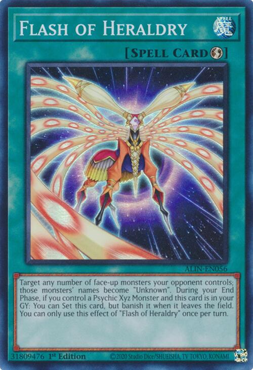 Flash of Heraldry [ALIN-EN056] Super Rare | GnG Games