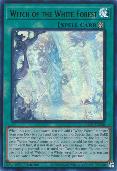 Witch of the White Forest [ALIN-EN058] Ultra Rare | GnG Games