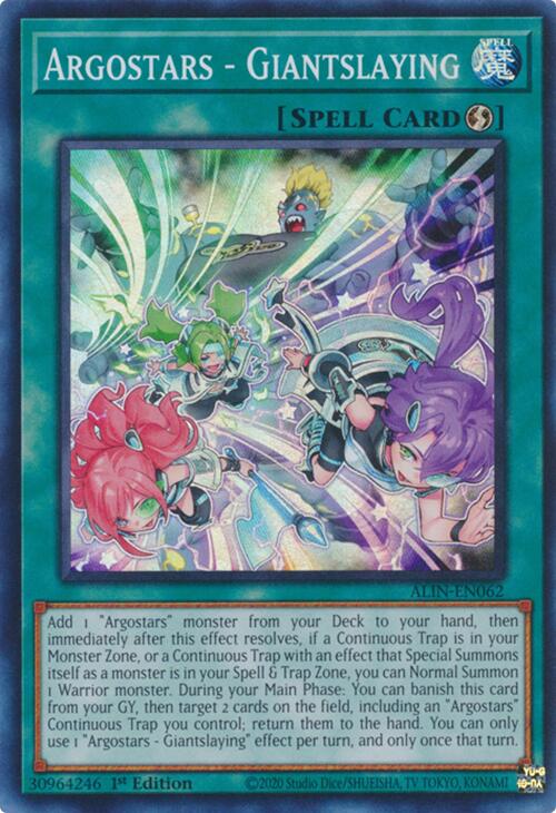 Argostars - Giantslaying [ALIN-EN062] Super Rare | GnG Games