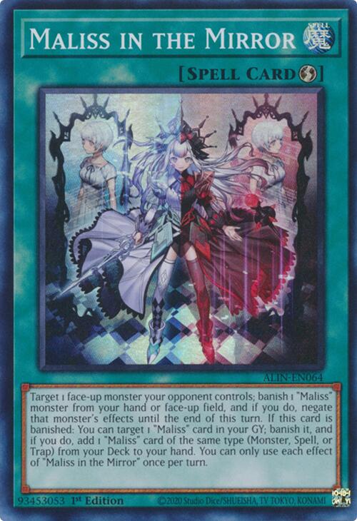 Maliss in the Mirror [ALIN-EN064] Super Rare | GnG Games
