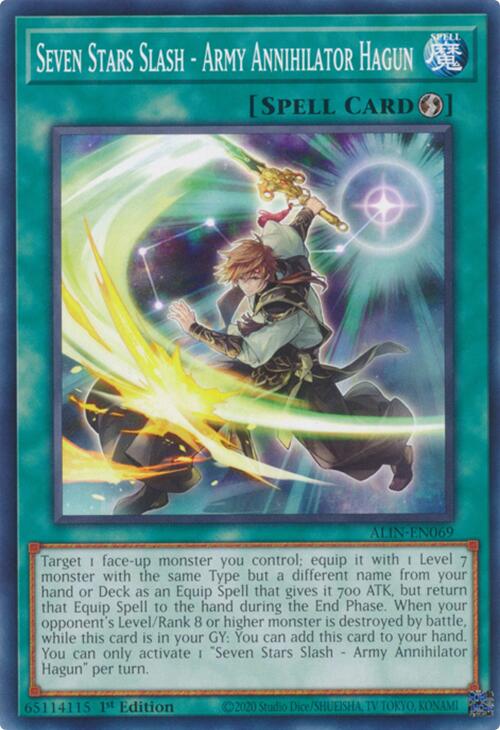 Seven Stars Slash - Army Annihilator Hagun [ALIN-EN069] Common | GnG Games