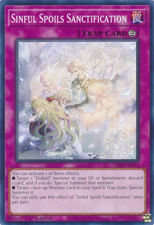 Sinful Spoils Sanctification [ALIN-EN073] Common | GnG Games