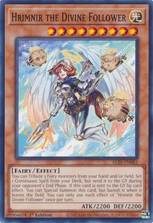 Hrimnir the Divine Follower [ALIN-EN082] Common | GnG Games