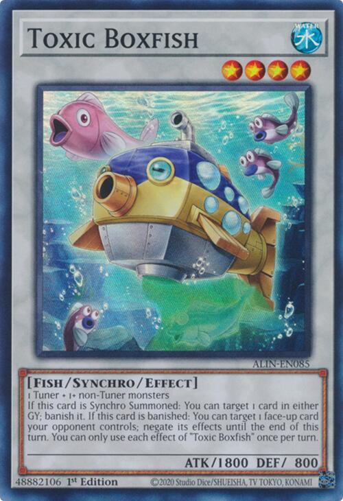 Toxic Boxfish [ALIN-EN085] Super Rare | GnG Games