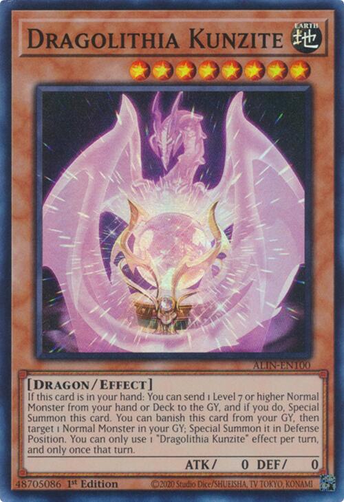 Dragolithia Kunzite [ALIN-EN100] Super Rare | GnG Games