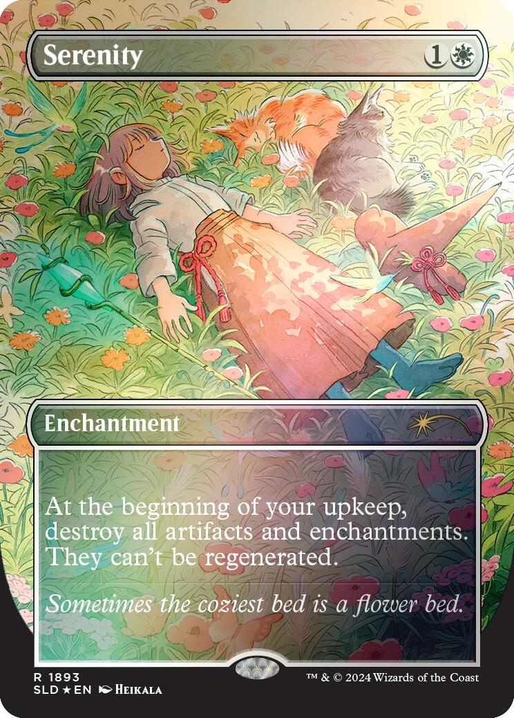 Serenity (Rainbow Foil) [Secret Lair Drop Series] | GnG Games