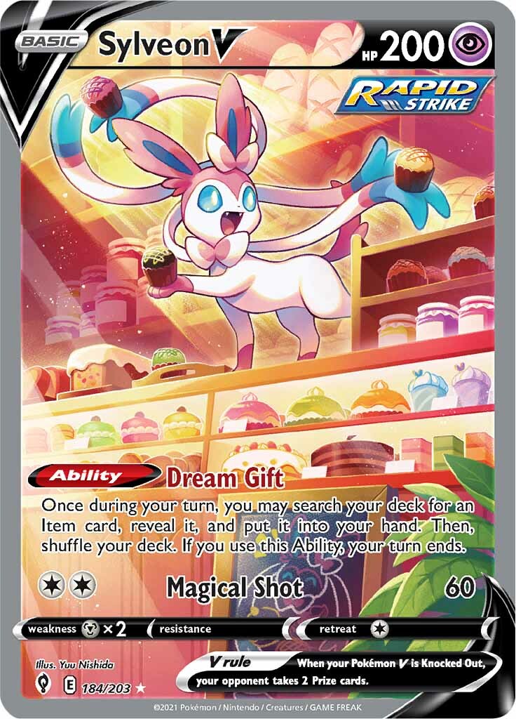 Sylveon V (184/203) [Sword & Shield: Evolving Skies] | GnG Games