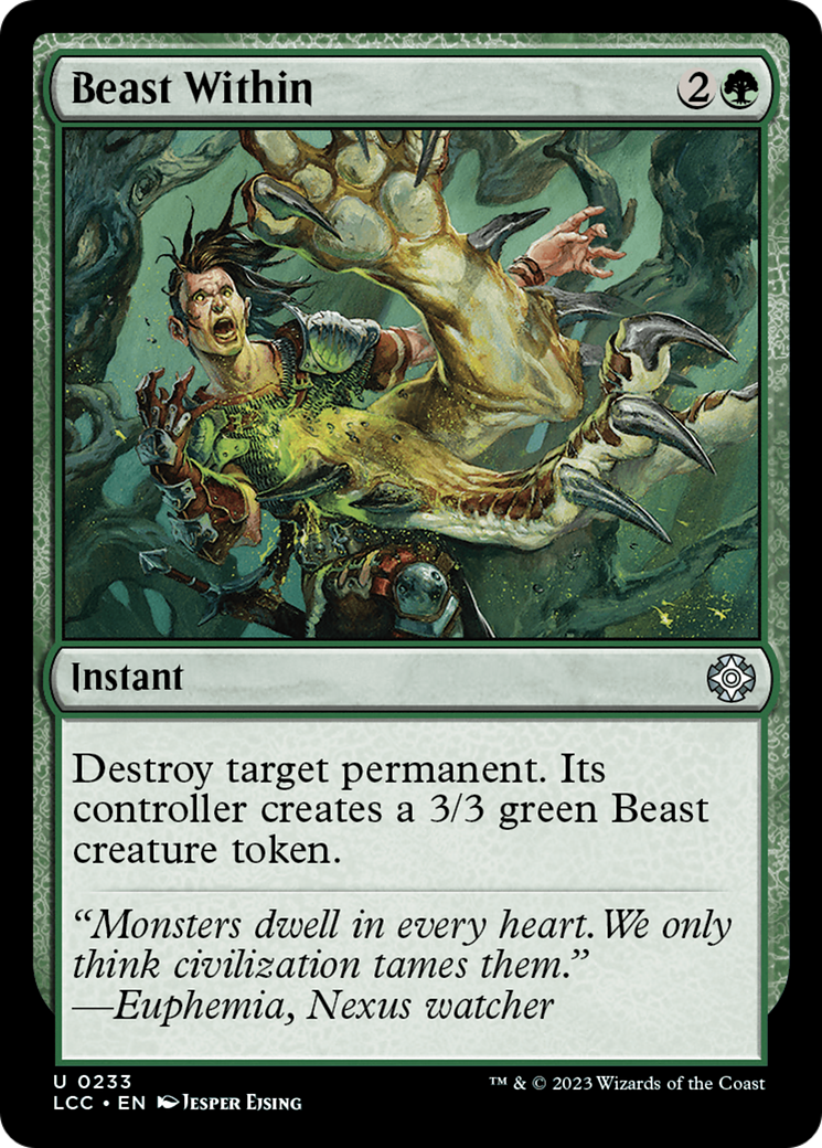 Beast Within [The Lost Caverns of Ixalan Commander] | GnG Games