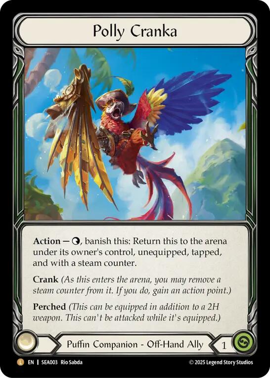 Polly Cranka (Rainbow Foil) [SEA003] (High Seas)  Rainbow Foil | GnG Games