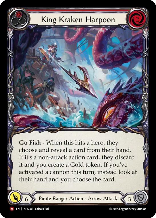 King Kraken Harpoon (Regular) [SEA085] (High Seas) | GnG Games