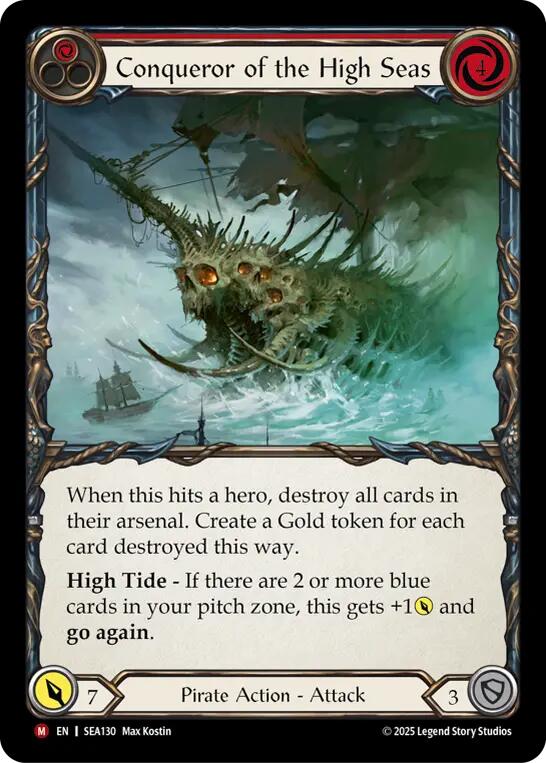 Conqueror of the High Seas (Regular) [SEA130] (High Seas) | GnG Games