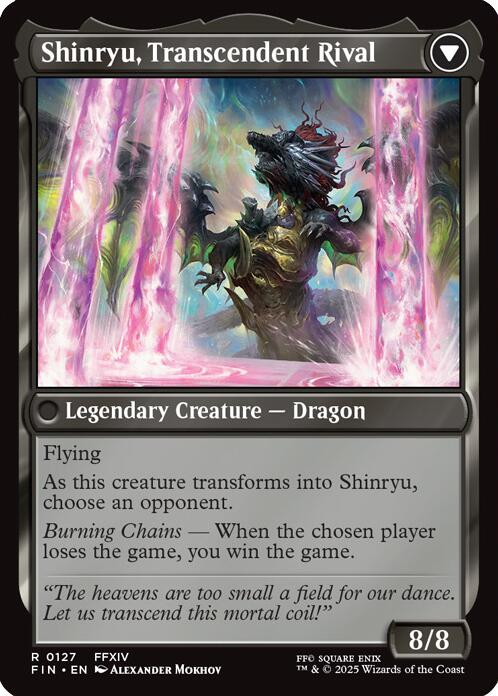 Zenos yae Galvus // Shinryu, Transcendent Rival [FINAL FANTASY] | GnG Games