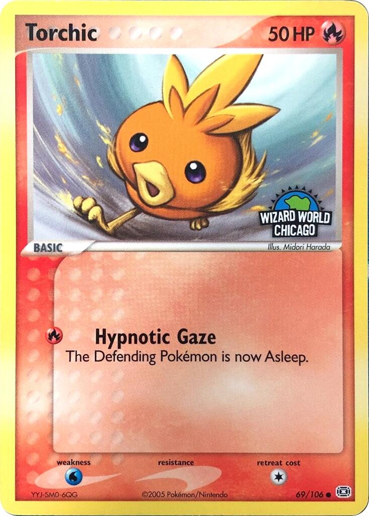 Torchic (69/106) (Wizard World Chicago) [Miscellaneous Cards] | GnG Games