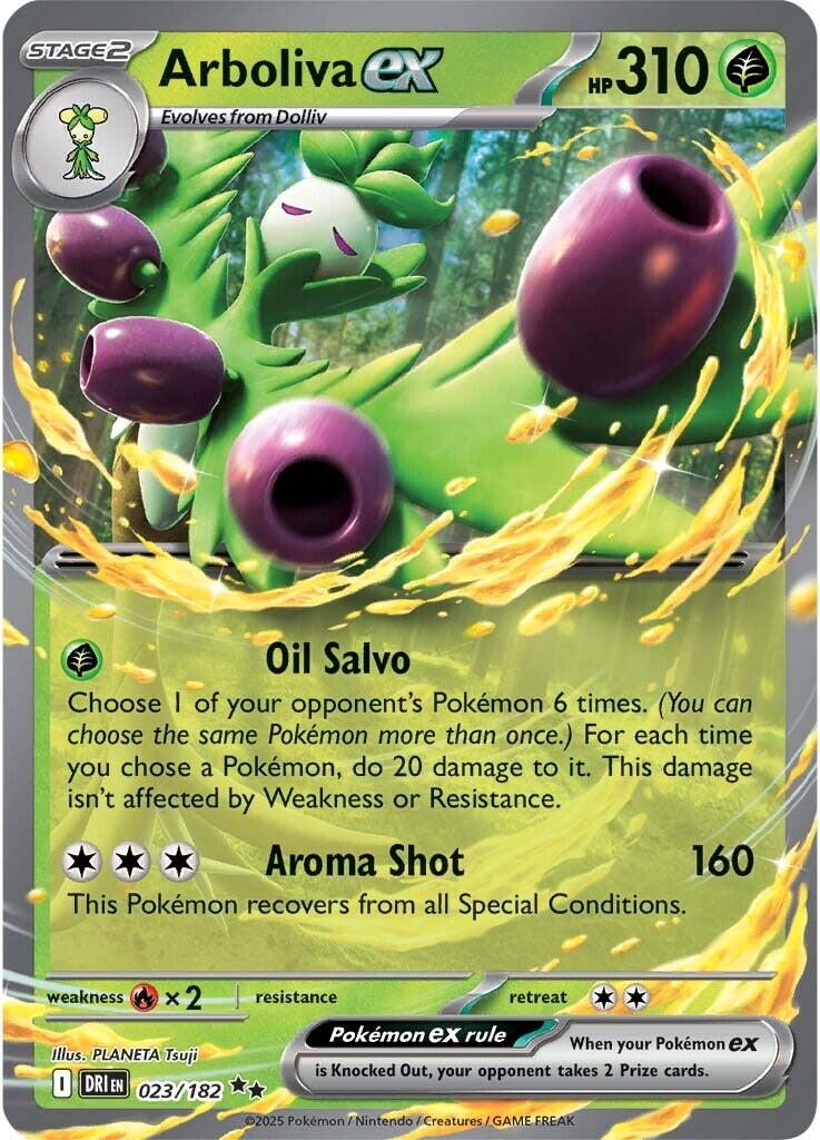 Arboliva ex (023/182) [Scarlet & Violet: Destined Rivals] | GnG Games