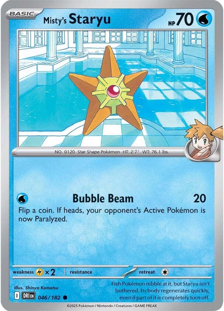 Misty's Staryu (046/180) [Scarlet & Violet: Destined Rivals] | GnG Games
