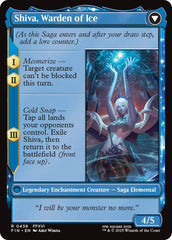 Jill, Shiva's Dominant // Shiva, Warden of Ice (Extended Art) [FINAL FANTASY] | GnG Games