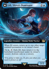 Jill, Shiva's Dominant // Shiva, Warden of Ice (Extended Art) [FINAL FANTASY] | GnG Games