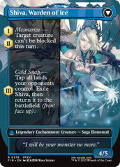 Jill, Shiva's Dominant // Shiva, Warden of Ice (Borderless) [FINAL FANTASY] | GnG Games