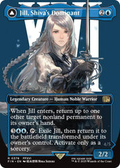 Jill, Shiva's Dominant // Shiva, Warden of Ice (Borderless) [FINAL FANTASY] | GnG Games