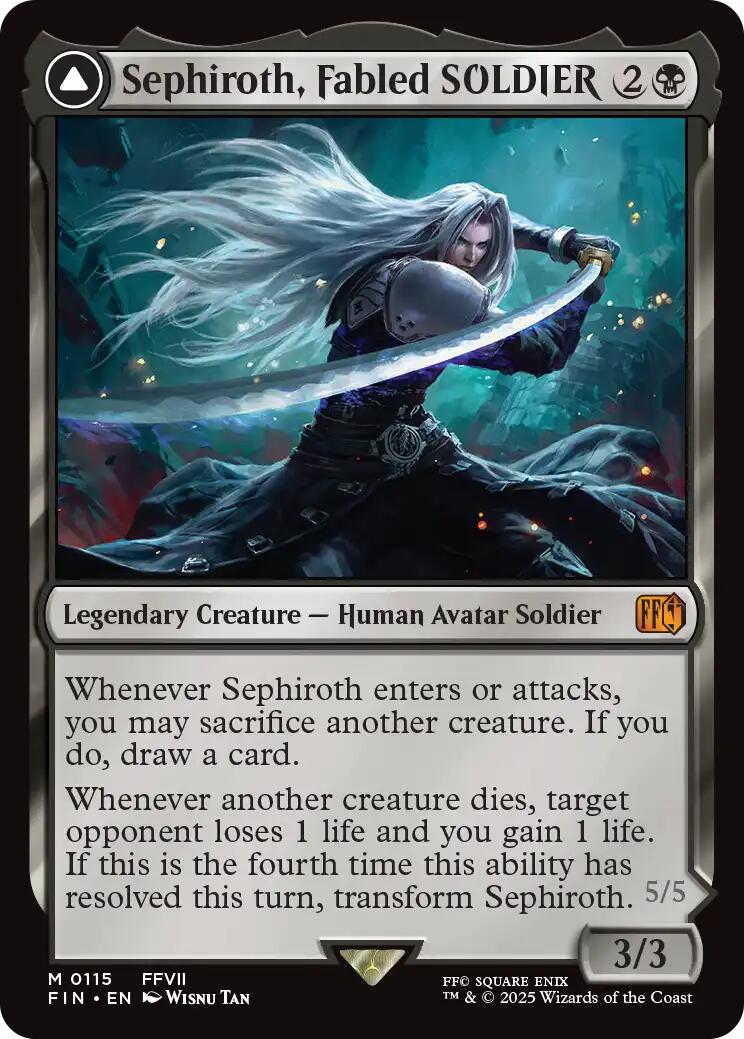 Sephiroth, Fabled SOLDIER // Sephiroth, One-Winged Angel [FINAL FANTASY] | GnG Games