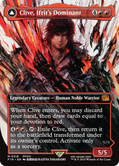 Clive, Ifrit's Dominant // Ifrit, Warden of Inferno (Borderless) (0318) [FINAL FANTASY] | GnG Games