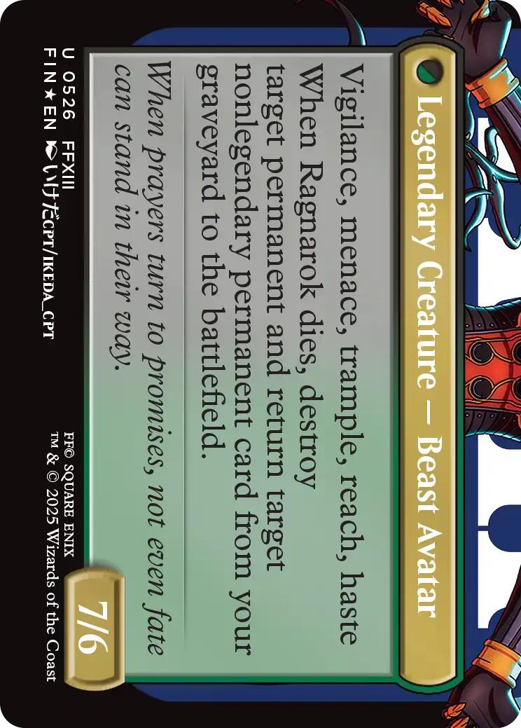 Fang, Fearless l'Cie (Borderless) (Surge Foil) [FINAL FANTASY] | GnG Games