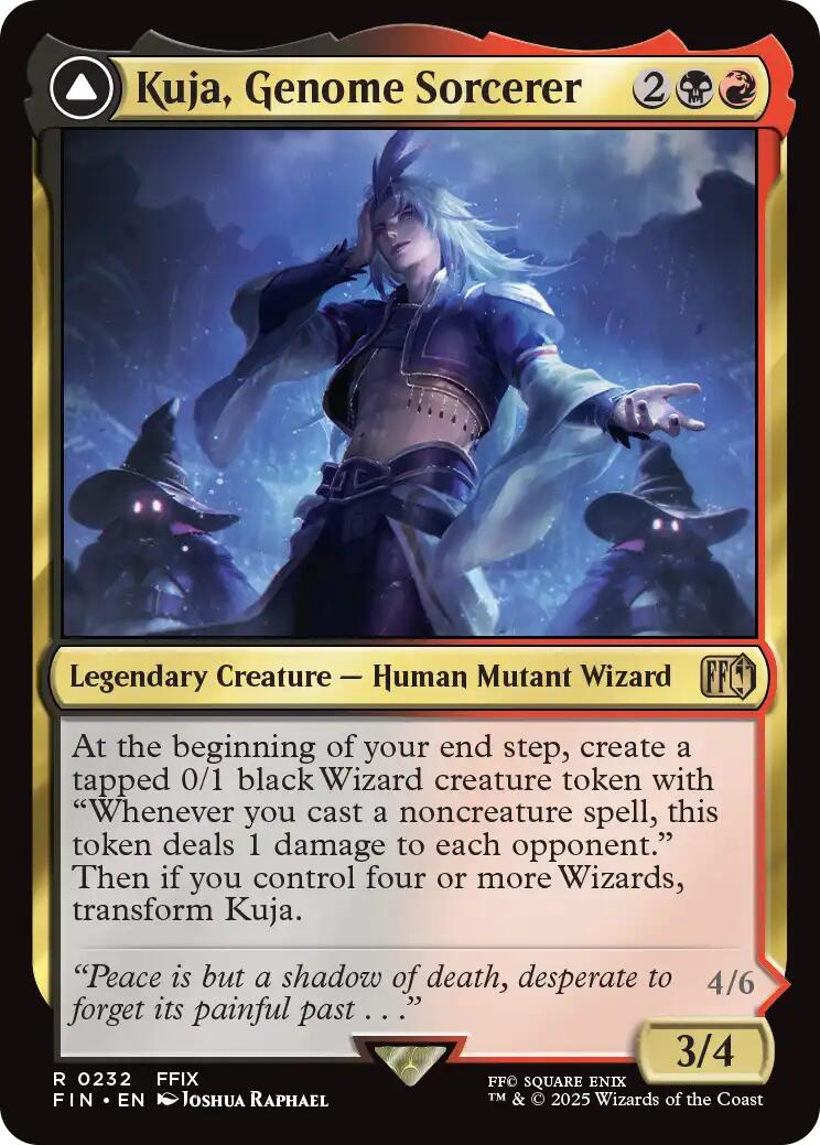 Kuja, Genome Sorcerer // Trance Kuja, Fate Defied [FINAL FANTASY] | GnG Games