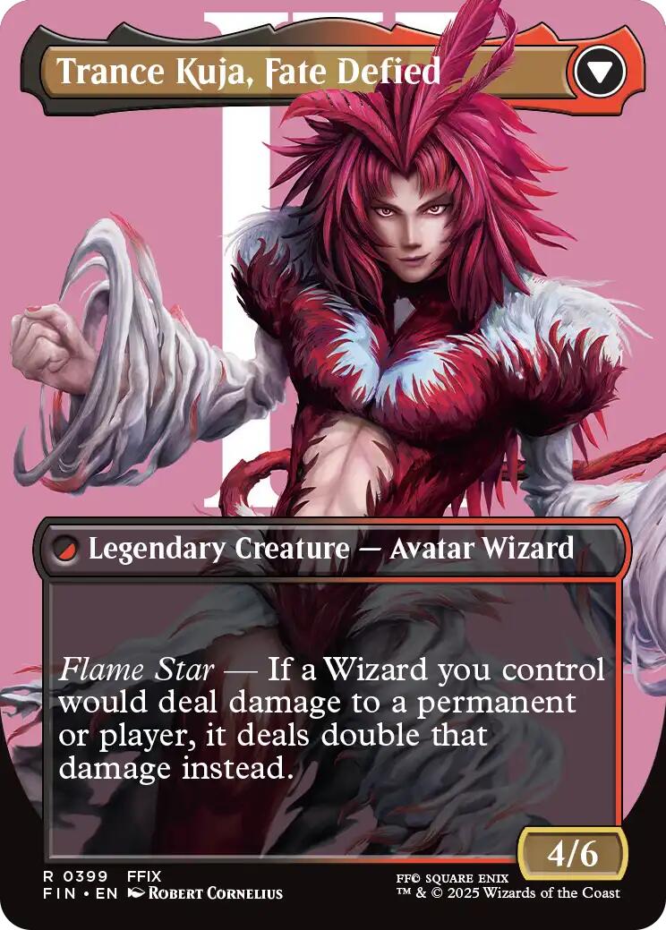 Kuja, Genome Sorcerer // Trance Kuja, Fate Defied (Borderless) [FINAL FANTASY] | GnG Games